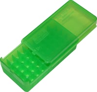 MTM AMMO BOX .45ACP/.40SW/10MM 50ROUNDS SIDE SLIDE CL GREEN | 026057123165