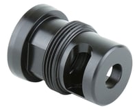 Griffin Armament TMM762 Taper Mount Minimalist Black 174 Stainless Steel with 5/8 Inch24 tpi Threads, 1.34 Inch OAL  1.07 Inch Diameter for 30 Cal | 791154081761