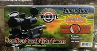 Tannerite Sniper Shot Series Propack 40 Case of 1/2 Load Your Own Targets | 736211092762
