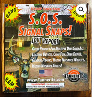 Tannerite SOS S.O.S. Signal Snaps Impact Enhancement Explosion 480 Snaps | 736211092663