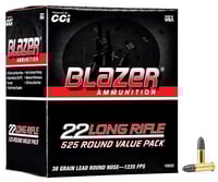 BLAZER 22LR 38GR 525CT BX 525/5250 | .22 LR | 604544650839