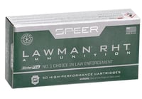 Speer 53375 Lawman Training RHT 40SW 125gr SinterFire Frangible 50 Per Box/20 Case | 076683533753