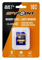 SPYPOINT TRAIL CAM 16GB SD CARD HIGH SPEED CLASS 10 BLK | 887157015169