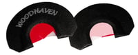 Woodhaven WH303 Red Ninja Reverse Hammer Diaphragm Call Triple Reed Attracts Turkeys Black | 854627003032