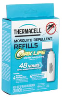 Thermacell L4 Max Life Repellent Refills White Effective 15 ft Odorless Scent Repels Mosquito Effective Up to 48 hrs | 181752000293