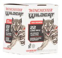 Winchester WW22LRB Wildcat Rimfire Ammo 22 LR, Dynapoint LRN, 40 | 020892104181 | Winchester | Ammunition | Rimfire 