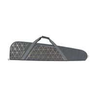 Girls With Guns 9046 Foiled  46 Inch Heather Gray with Gold Foil with Foam Padding  Locking Zipper | 026509047612