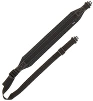 PADDED ENDURA RFL SLING W/SWIVELS BLKPadded Endura Rifle Sling w/Swivels Black - 3/8 Inch foam padding covered with rugged endura fabric - Heavy duty construction | 026509083115