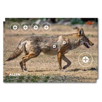 EZ-Aim 15284 Four Color  Coyote Paper Hanging 23 Inch x 35 Inch Multi-Color 2 Per Pkg | 026509046837 | Allen Co | Hunting | Targets | Other