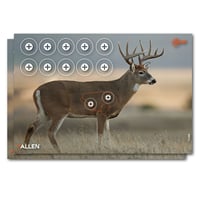 EzAim Four Color Whitetail Paper Target  br  16.5x24 2 pk. | 026509046844