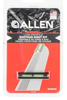 Allen S1561 Illuminated Front Sight  Clamp On Green Fiber Optic Front Black for Remington 5/16 Inch, Benelli 12 Gauge | S1561 | 026509015611