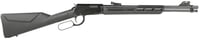 Rossi RL22181SY Rio Bravo  Lever Action 22 LR Caliber with 151 Capacity, 18 Inch Round Barrel, Polished Black Metal Finish  Black Synthetic Stock Right Hand Full Size | .22 LR | 754908229703
