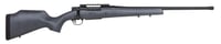 Mossberg 28101 Patriot Long Range Hunter 308 Win Caliber with 51 Capacity, 22 Inch Barrel, Threaded/Fluted Matte Blued Metal Finish  Sniper Gray Fixed Monte Carlo Stock Right Hand Full Size | .308 WIN | 015813281010