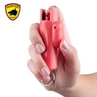 GUARD DOG ACCUFIRE PEPPER SPRY W/ LASER SIGHT  KEYCHAIN PINK | 857107006066