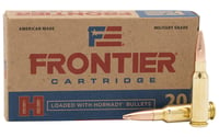 Frontier Cartridge FR700 Military Grade Centerfire Rifle 6.5 Grendel 123 gr Full Metal Jacket 20 Per Box/ 10 CaseFR700  | 6.5 GRENDEL | 090255716368
