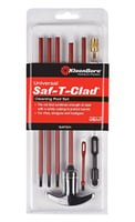 KleenBore SAF301 SAF-T-CLAD Universal Classic Cleaning Kit .22 - .45 Cal Handgun/Rifle/All Gauge Shotguns | 026249002063