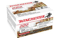 Winchester Ammo 22LR222HP USA  22 LR 36 gr Copper Plated Hollow Point 222 Per Box/ 10 Case  | .22 LR | 020892103467