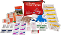 Adventure Medical Kits 01050100 Sportsman 100 Medical Kit Treats Injuries/Illnesses Waterproof Red | 707708301001