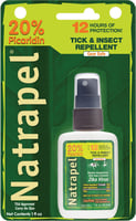 Natrapel 00066850 Picaridin Insect Repellent 1oz Spray Repels Ticks  Biting Insects Effective Up to 12 hrs | 044224068507 | Natrapel | Hunting | Repellents 