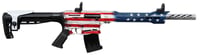 Citadel Boss-25 Shotgun 12ga 5rd Magazines 18.75 Inch Barrel USA Flag Cerakote  | 12GA | 682146859317