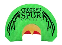 Foxpro CSMOUTHBACKWING Crooked Spur Back Wing Diaphragm Call Triple Reed Turkey Sounds Attracts Turkeys Green | 831621005088