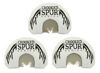 Foxpro CSGSCOMBO Crooked Spur Ghost Spur Combo Diaphragm Call, Attracts Turkey,  Triple Prophylactic Reeds | 831621006399