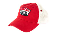 GLOCK MESH TRUCKER HAT RED | 764503045820 | Glock | Apparel | Headwear and Eyewear | Caps & Hats