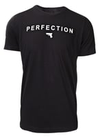 Glock AA75124 Perfection Pistol  Black Cotton Short Sleeve Small | 764503042874 | Glock | Apparel | Tops 