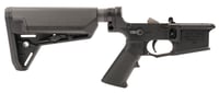 Knights Armament 25780 Lower Receiver Assembly Kit 5.56x45mm NATO Black, Black Synthetic Stock  Pistol Grip for SR15 IWS | 5.56x45mm NATO | 819064011514