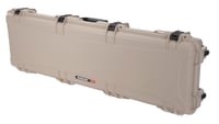 Nanuk 9951000 995  Waterproof Tan Resin with Lockable Latches for Rifles 52 Inch L x 14.50 Inch W x 6 Inch H Interior Dimensions | 666365015327