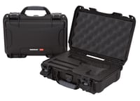 Nanuk 909CLASG1 909 Classic Gun Case Waterproof  Airline Approved Black Polyethylene w/ ClosedCell Foam 11.44 Inch L x 7 Inch W x 3.68 Inch H Interior Dimensions | 666365020512
