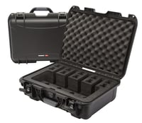 Nanuk 9254UP1 925 4 UP Pistol Case Waterproof Black Resin w/ ClosedCell Foam Padding 17 Inch L x 11.80 Inch W x 6.40 Inch H Interior Dimensions | 666365017956