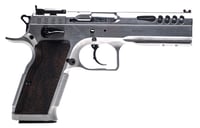 Tanfoglio IFG TFSTOCKM45 Defiant Stock Master 45 ACP 101 4.75 Inch Hard Chrome Wood Grip | 8051770130185