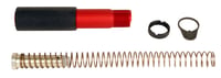 LBE Unlimited PBUFKTRED Pistol Buffer Tube Kit  Red ARPlatform | 706612407724