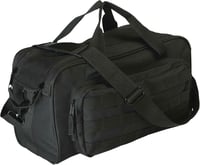 Allen 2205 Range Bag  Black Cordura with MOLLE Loops, Detachable Shoulder Strap  Padded Pistol Rug 15 Inch x 8 Inch x 8.50 Inch Interior Dimensions | 026509022053