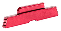 Cross Armory CRG5SLRD Slide Lock  Extended Compatible w/Glock Gen1-5/P80 Red Steel | 037182204544