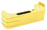 Cross Armory CRG5MCGD Mag Catch  Extended Compatible w/Glock Gen45 Gold Anodized Aluminum | 726798348413