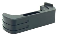 Cross Armory CRGMCBK Mag Catch  Extended Compatible w/Glock Gen1-3/P80 Black Anodized Aluminum | 080101993470 | Cross | Gun Parts | Hardware 