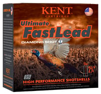 Kent Cartridge K122UFL364 Ultimate Fast Lead 12Gauge 2.75 Inch 1 1/4oz 4Shot 25 Per Box/10 Case | 12GA | 656308402246