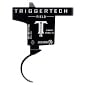 TriggerTech K84SBB25NNK Field  SingleStage Curved Trigger with 2.505 lbs Draw Weight  Black PVD Finish for Kimber M84 | 885768001359
