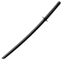 Cold Steel CS92BKKC Bokken Training Sword 30 Inch Fixed Plain Black Polypropylene Blade 11.50 Inch Black Imitation Cord Wrap Polypropylene Handle | 705442013341