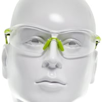 Allen Company All-In Small Shooting Safety Glasses Lime with Clear Lens | 026509049975