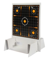 Allen EZ-Aim Sight-In Splash Shooting Kit  Target Stand 12 Inch Square Adhesive Targets 13.5 InchW x 17.5 InchH - Black | 026509053675