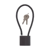 Allen 15413 Cable Lock  Open With Key Black Stainless Steel Firearm Fit- Handgun/Rifle/Shotgun | 026509008996