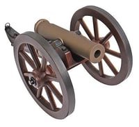 Traditions CN8061 Mountain Howitzer Mini Cannon 50 Cal 6.75 Inch Burnt Bronze Barrel Breech Action  | .50 BLACKPOWDER | CN8061 | 040589023946