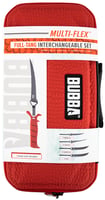 Bubba Multi Flex Interchangeable Fillet Knife Set 4 Blades Red | 661120079545