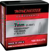 Winchester Ammo WB7PP150X Centerfire Rifle  7mm 150gr Power Point 100 Per Box/10 Case | 020892634169 | Winchester | Reloading | Bullets 