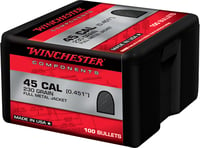 Winchester FMJ Bullets 45 cal .451 Inch 230gr 100/ct | 020892634060