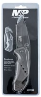 Schrade SWP11GCP Smith  Wesson Rescue 3.79 Inch Folding Tanto Plain 7Cr15MoV SS Blade Aluminum Handle Includes Pocket Clip | 028634708901