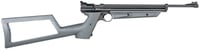 Crosman 2289CKFT Pump Airgun Drifter Kit Pump 22 1rd Shot Black Black Receiver Gray Fixed Carbon Fiber Wrapped Stock | 2289CKFT | 028478153912